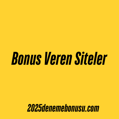 Bonus Veren Siteler